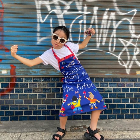 [USED]  KIDS♡プリントエプロン