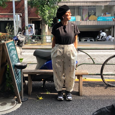 [USED] おしゃれ〜総柄GOLFパンツ