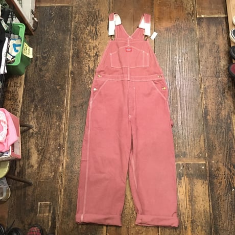 [USED]  Dickies  PINK♡オーバーオール