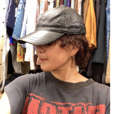 [USED] レザーCAP