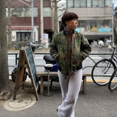 [USED] vintage CAMO柄  MA-1