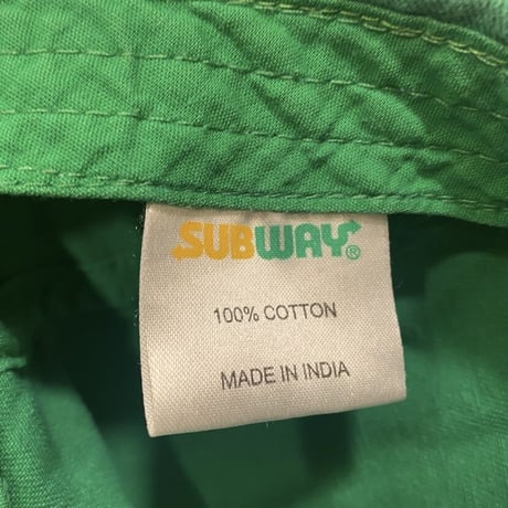 [USED] ”SUBWAY” CAP!!