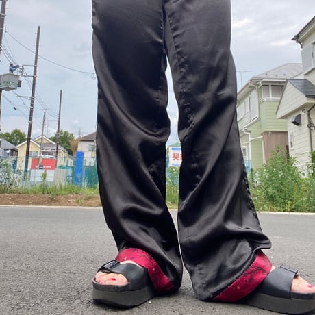 [USED] サテンチャイナパンツ