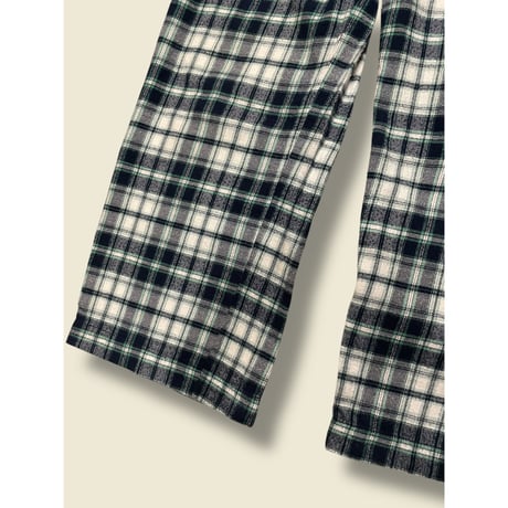 [USED] チェックネル パジャマPANTS