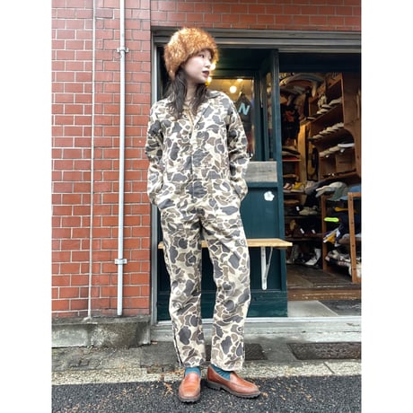 [USED] "WALLS"カモ柄jump suit