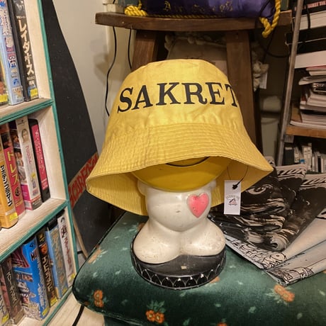[USED] "SAKRET" BUCKET HAT！