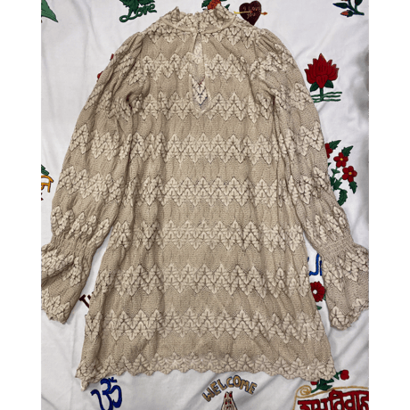[USED] ヌーディーレースワンピ♡
