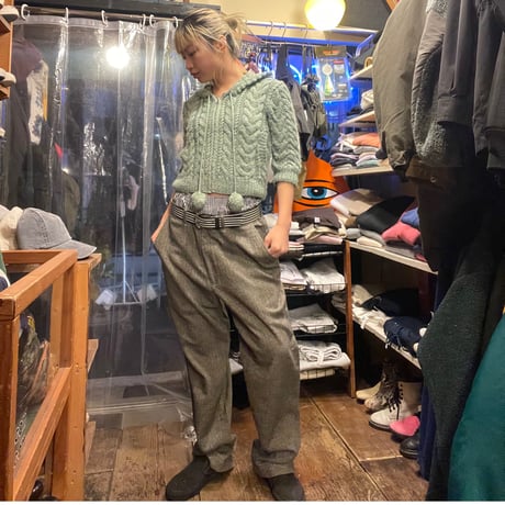 [USED] ”Ralph Lauren” ツイードスラックス