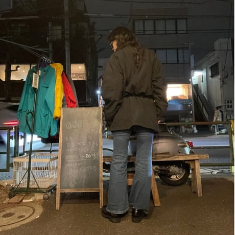 [USED] "PORT AUTHORITY" NYLON×フリース ハーフJKT