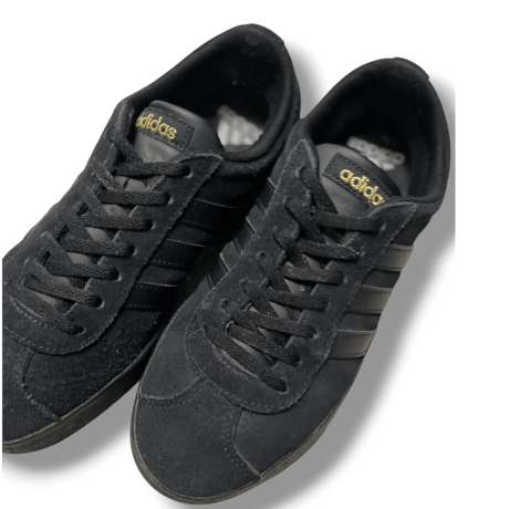 [USED] adidas BLK/BLK SUEDE