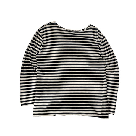 [USED] Midnight NAVY♡ボートネックTOPS