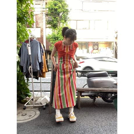 [USED]vintage ジューシーロングワンピース