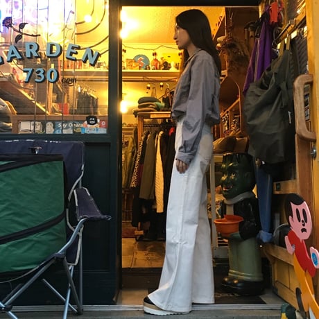 [USED]  American Apparel COTTON フレアパンツ