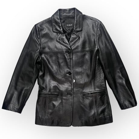 [USED] Real ラムLEATHER JKT Italy collection!