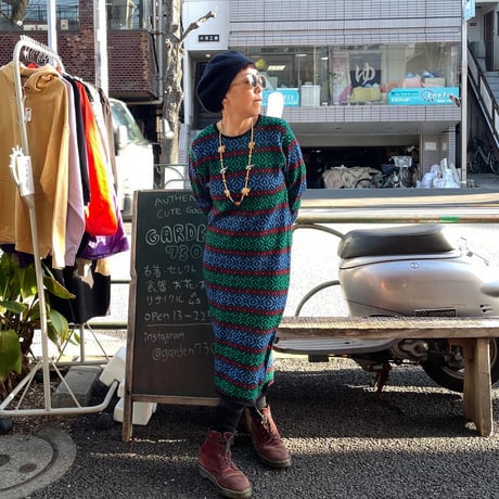 [USED]Benettonニットワンピース