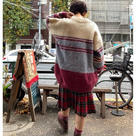 [USED] ざっくりVネックニット🧶