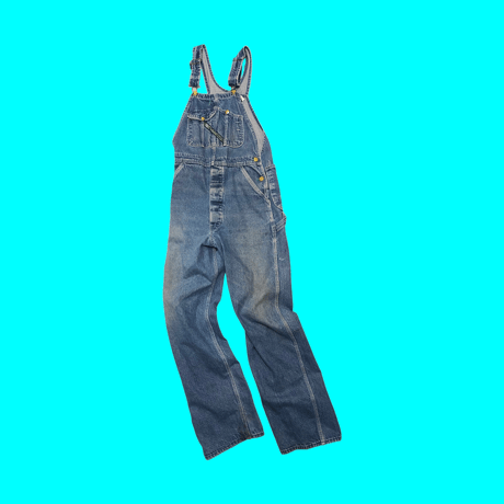 [USED] OLD KEY DENIM Overall