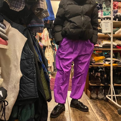 [USED] "Reebok"💜NYLON PANT