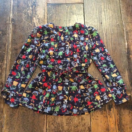 [USED] 落書きプリント TOPS