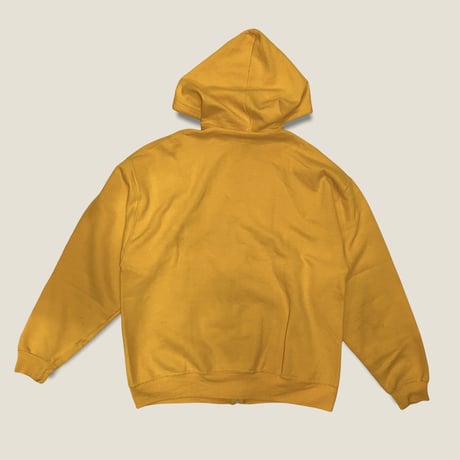 [USED] 90's YELLOW ZIP-UP PARKA！