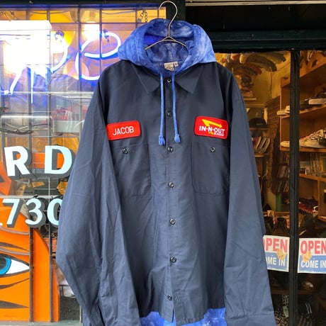 [USED] IN-N-OUT🍔L/S WORK SHIRTS