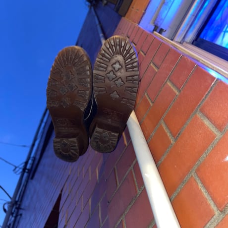 [USED] Dr.Martens 8Hole HEEL　made in England🇬🇧
