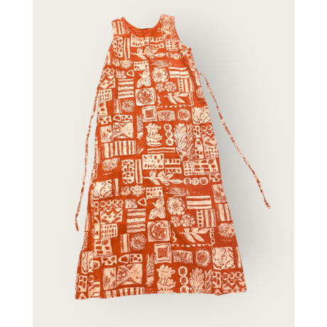 [USED] ノースリーブ　ロングワンピース🧡