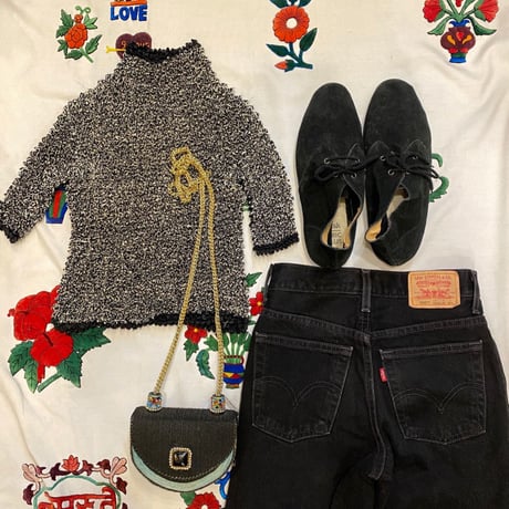 [USED] FENDI POPCORN TOPS♡