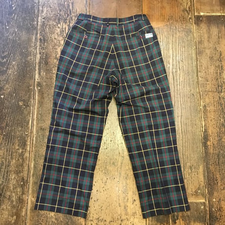 [USED] タータンチェック サマースラックス