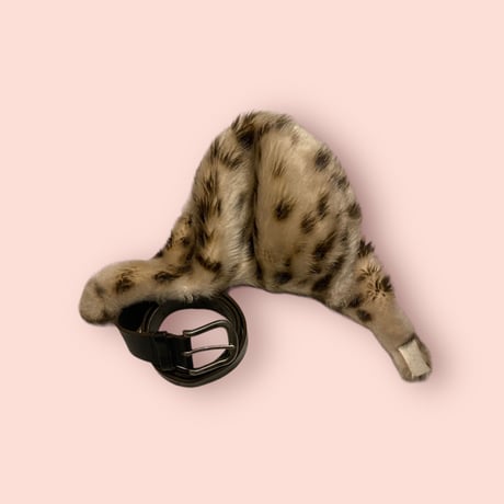 [USED] ヒョウ柄 HAT‼︎