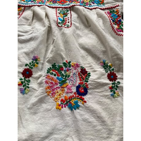 [USED] vintage メキシカン 刺繍チュニック