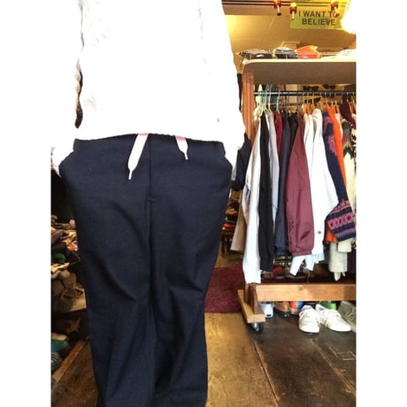 [USED] NAVY スラックス