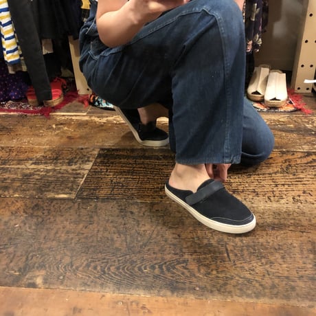 [USED] NAVY♡Slip-onsサンダル