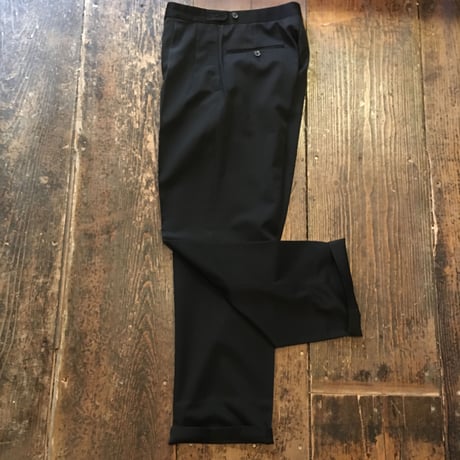 [USED] ドレスパンツ！サスペンダーボタン付き