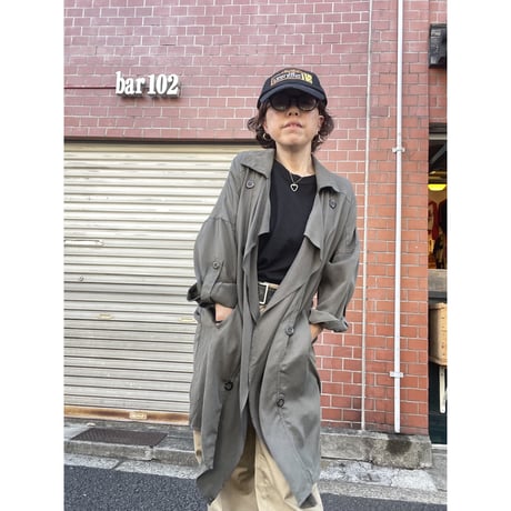[USED] テロテロ トレンチ風 COAT