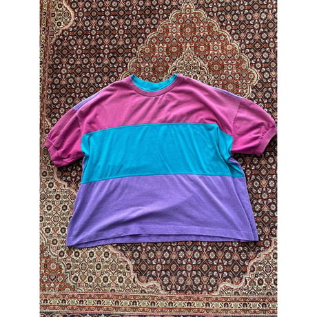 [USED]オシャレ！デザインボーダーTee