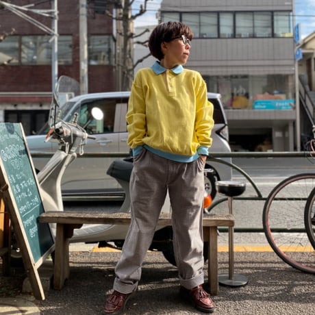 [USED]パステルカラーのゴルフシャツ💛