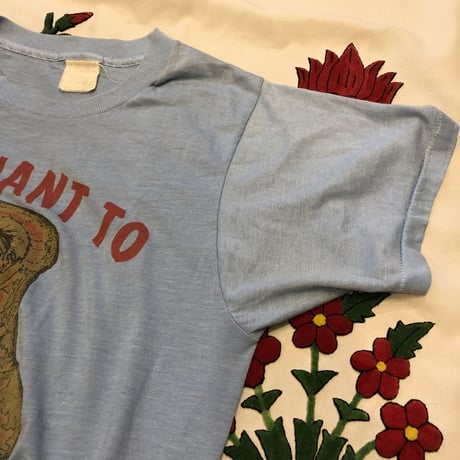 [USED] E.T. WANT TO PARTY♡ VINTAGE  Tee