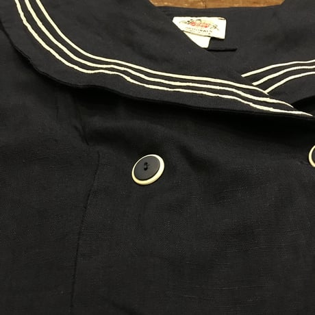 [USED] LINEN♡ セーラー JKT