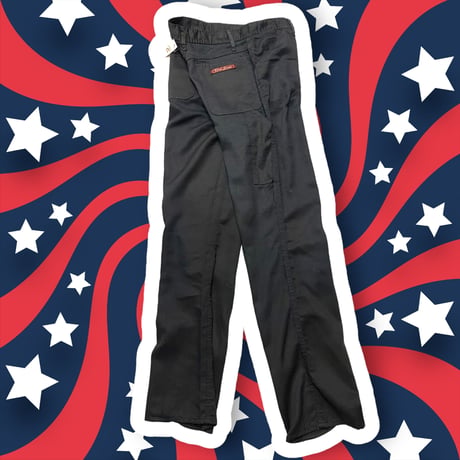 [USED] OLD BLACK PAINTER PANTS