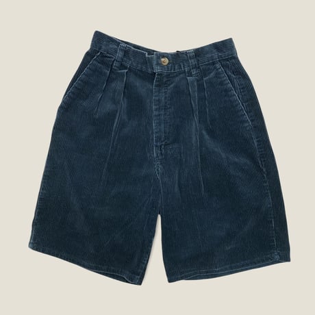 [USED] GREEN CORDUROY SHORTS♡