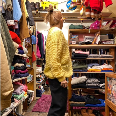[USED]レモンカラーKNIT🍋