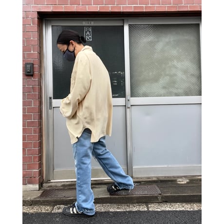 [USED] 80's IVORY SILK SHIRTS