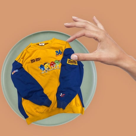[USED]OLD  m&m’s × NASCARスエット