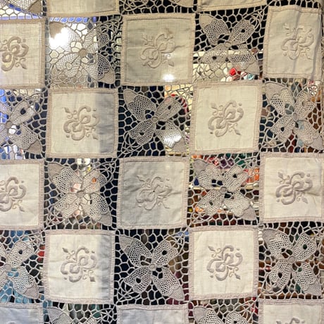 [USED] レース ラグ ♡　120cm×186cm