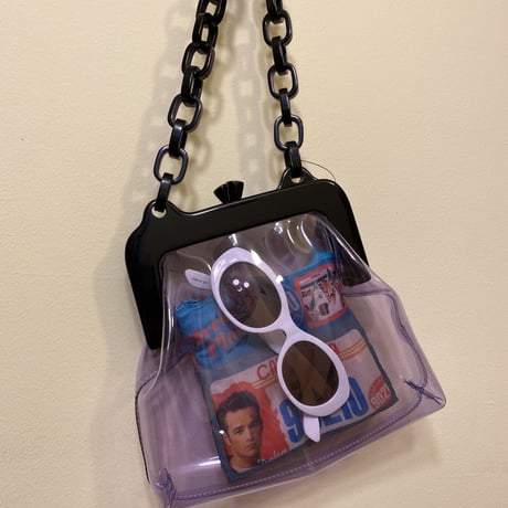[USED] PVCがま口チェーンBAG👛
