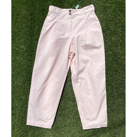 [USED] BABY PINK タックPANTS