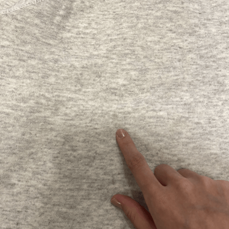 [USED] raglan SWEAT (ASH GREY)