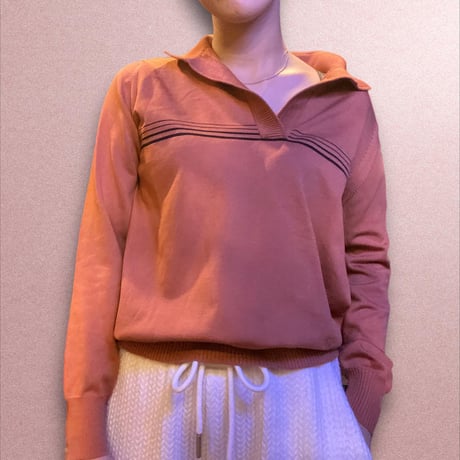 [USED]  orange polo風ニット🍊