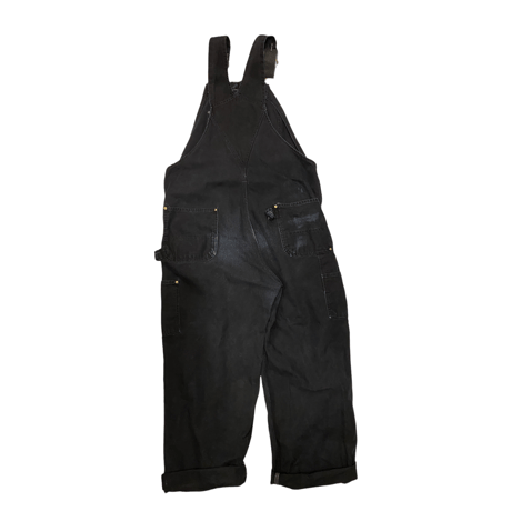 [USED] carhartt  BIG size  OVERALL BLACK